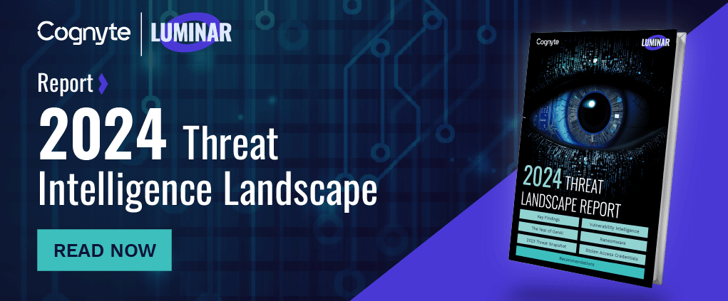 2024 Threat Intelligence Report Cognyte