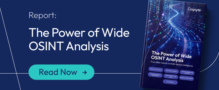 Wide OSINT report